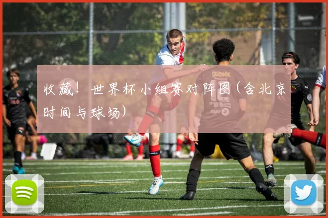 收藏！世界杯小组赛对阵图(含北京时间与球场)